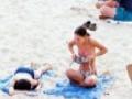 Natalie Portman en la playa