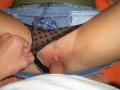 Jovencita casera folla duro con las bragas puestas